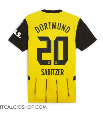 Borussia Dortmund Marcel Sabitzer #20 Prima Maglia 2024-25 Manica Corta